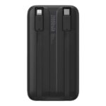 Powerbank Baseus Comet 10000mAh, 22.5W με ενσωματωμένα καλώδια Type-C & Lightning Μαύρο - Image 3