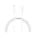 Καλώδιο Baseus USB Typ C – Lightning 20W Fast Charge 1 μέτρο Λευκό