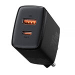Φορτιστής Baseus Compact Quick Charger 20W Type C & USB-A Μαύρο