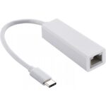 LAN Κάρτα, No brand, USB 3.1 Type-C, White