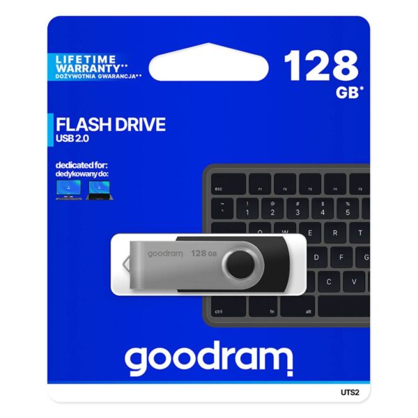 GoodRam PenDrive UTS3 128GB USB 3.2 Stick Black